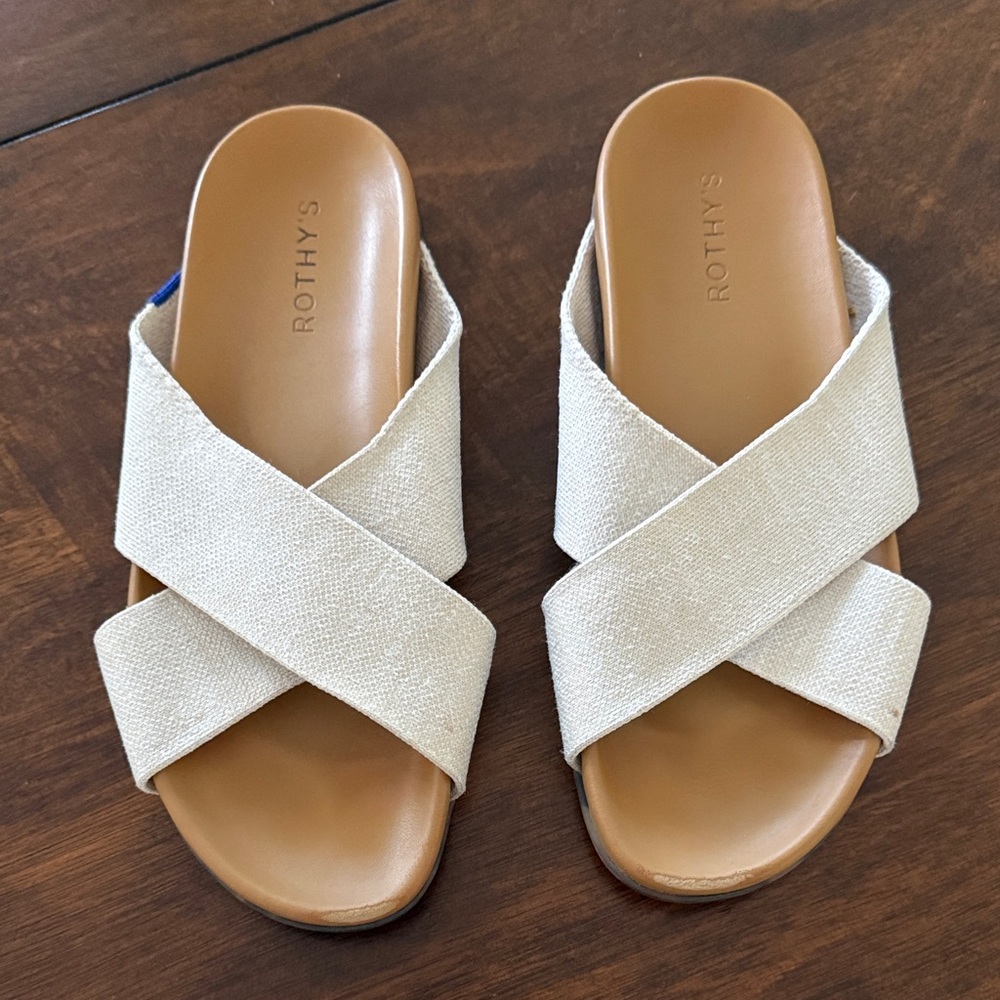 Rothy's Tan Women's The Weeknd Slider - Picture 2 of 9